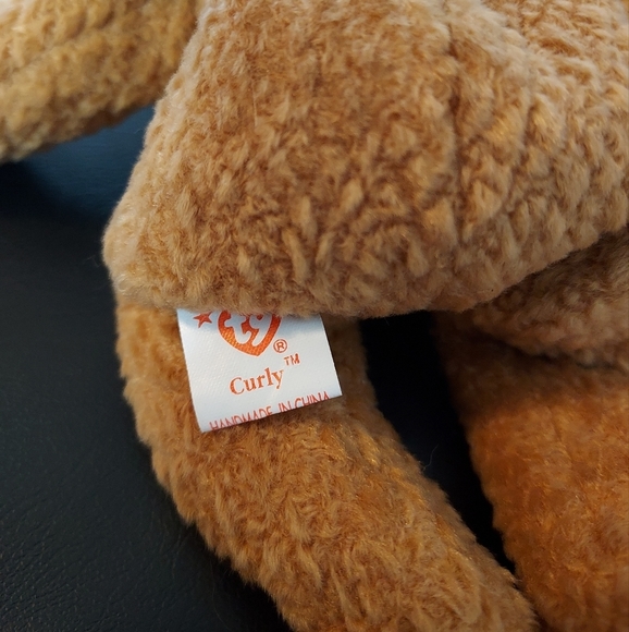 SALE ❤️ 🔥Set Of 3 TY Beanie Babies Cashew, Fuzz And Curly🔥 - Picture 5 of 11